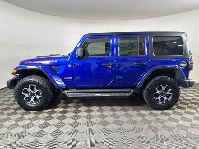Used 2019 Ocean Blue Metallic Jeep Unlimited Rubicon image 7
