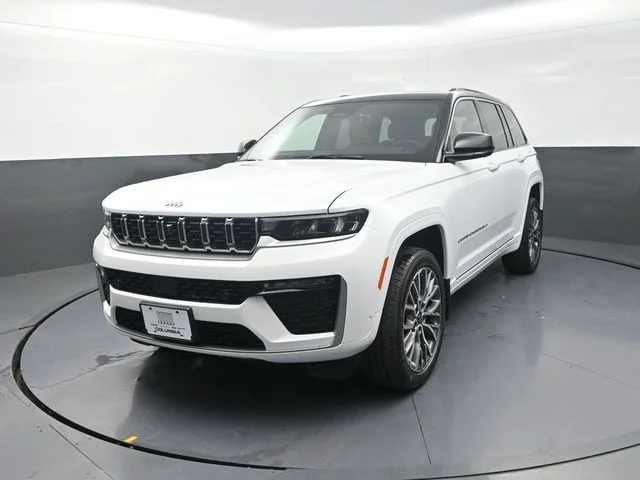 New 2026 Bright White Clear-Coat Exterior Paint Jeep Summit image 5