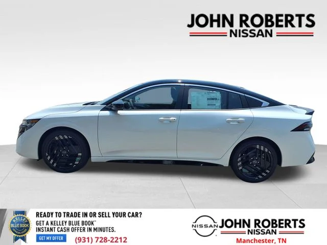 New 2026 Aspen White TriCoat / Super Black Two-tone Nissan SR image 2