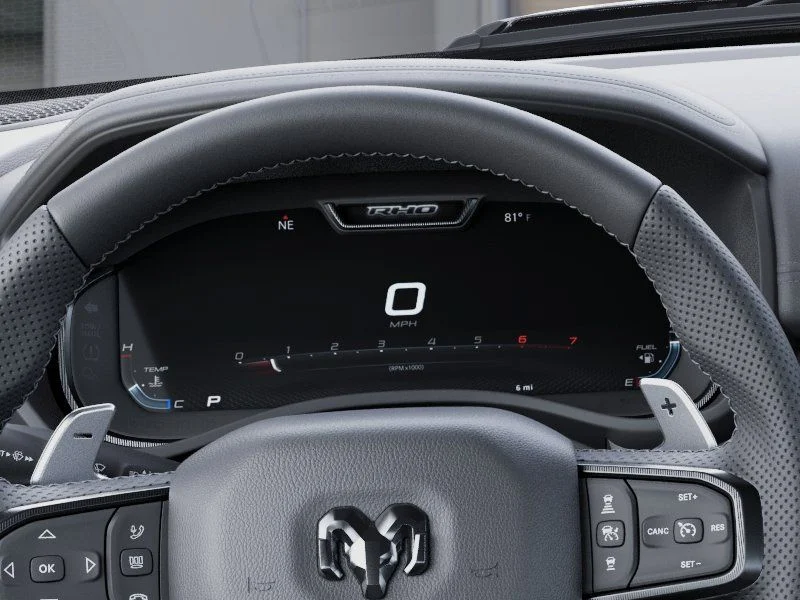 New 2026 Diamond Black Crystal Pearl-Coat Exterior Paint RAM RHO image 17