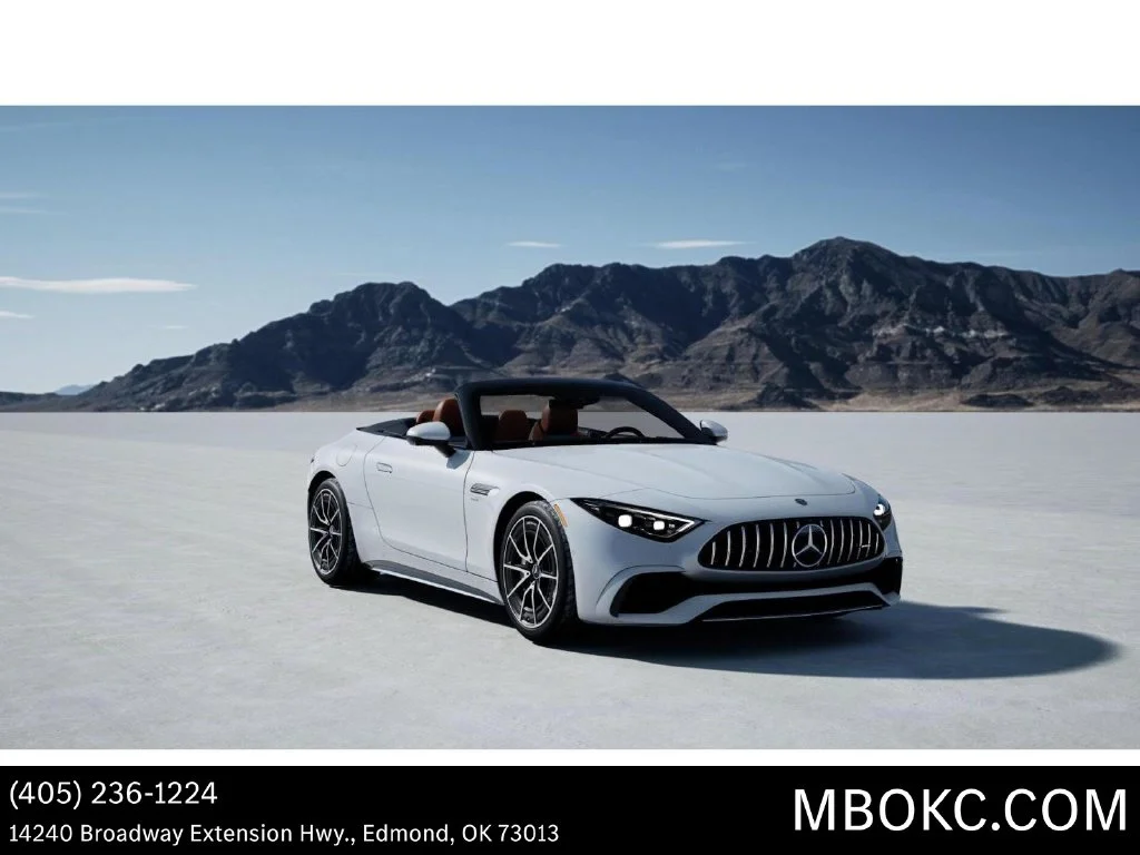 New 2027 MANUFAKTUR Moonlight White Metallic Mercedes-Benz AMG® SL 43 Roadster image 11