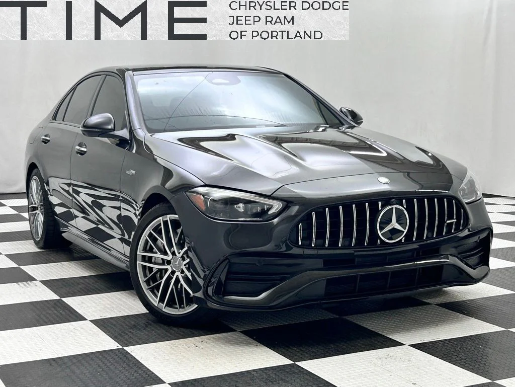 Used 2024 Gray Mercedes-Benz C 43 AMG® image 1