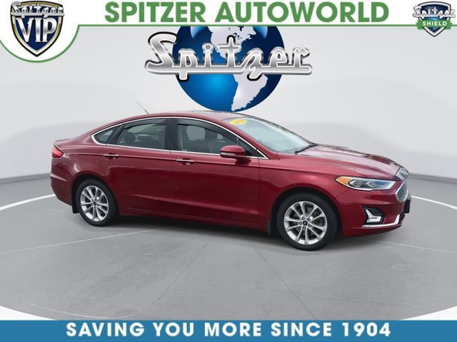 Used 2019 Ford Fusion Energi Titanium with VIN 3FA6P0SU6KR191745 for sale in Parma, OH
