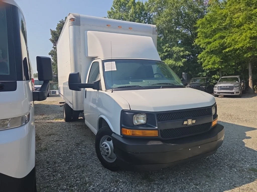 Used 2017 White Chevrolet Work Van image 2