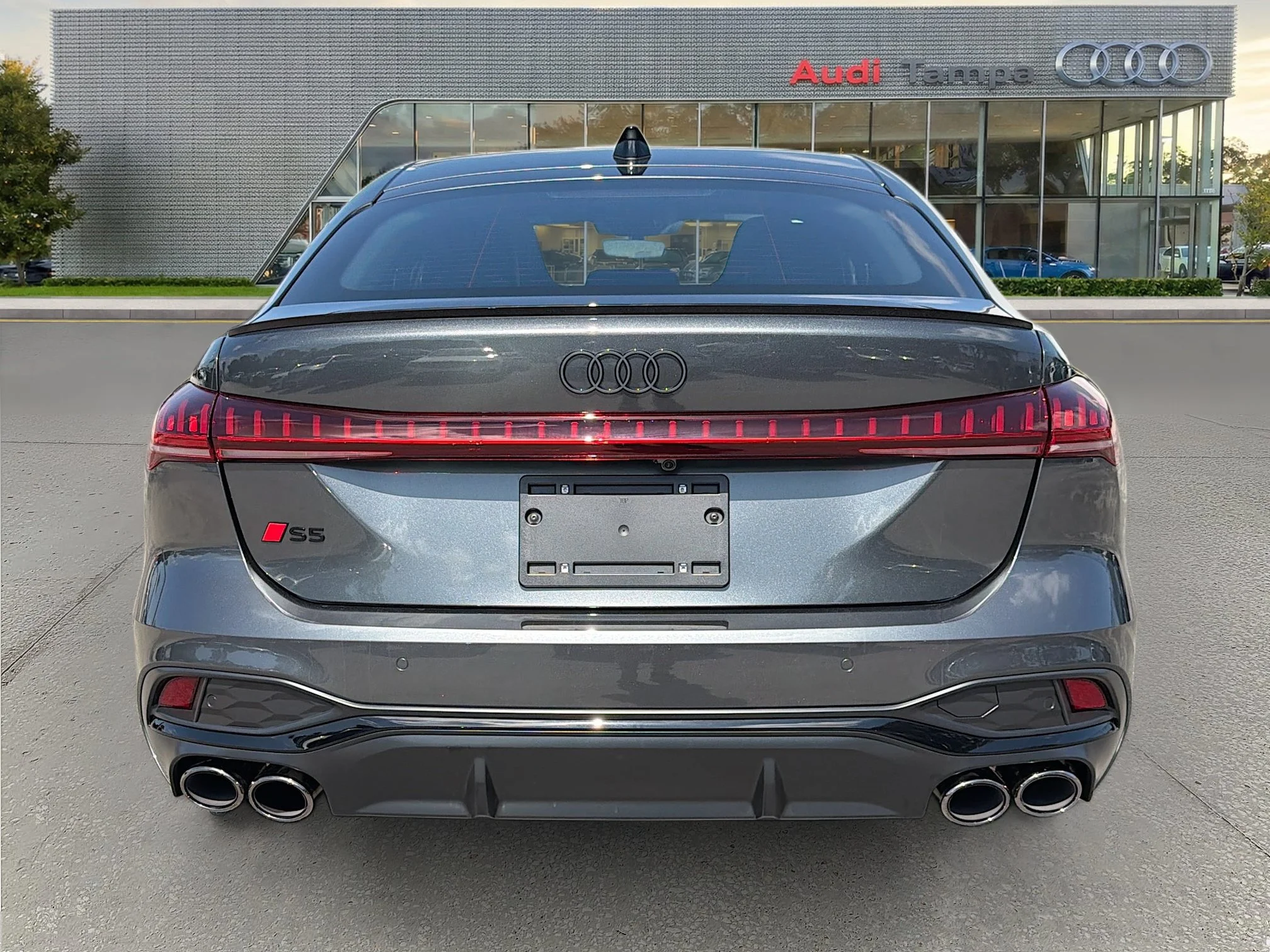 New 2026 Daytona Gray Metallic Audi Premium Plus image 4