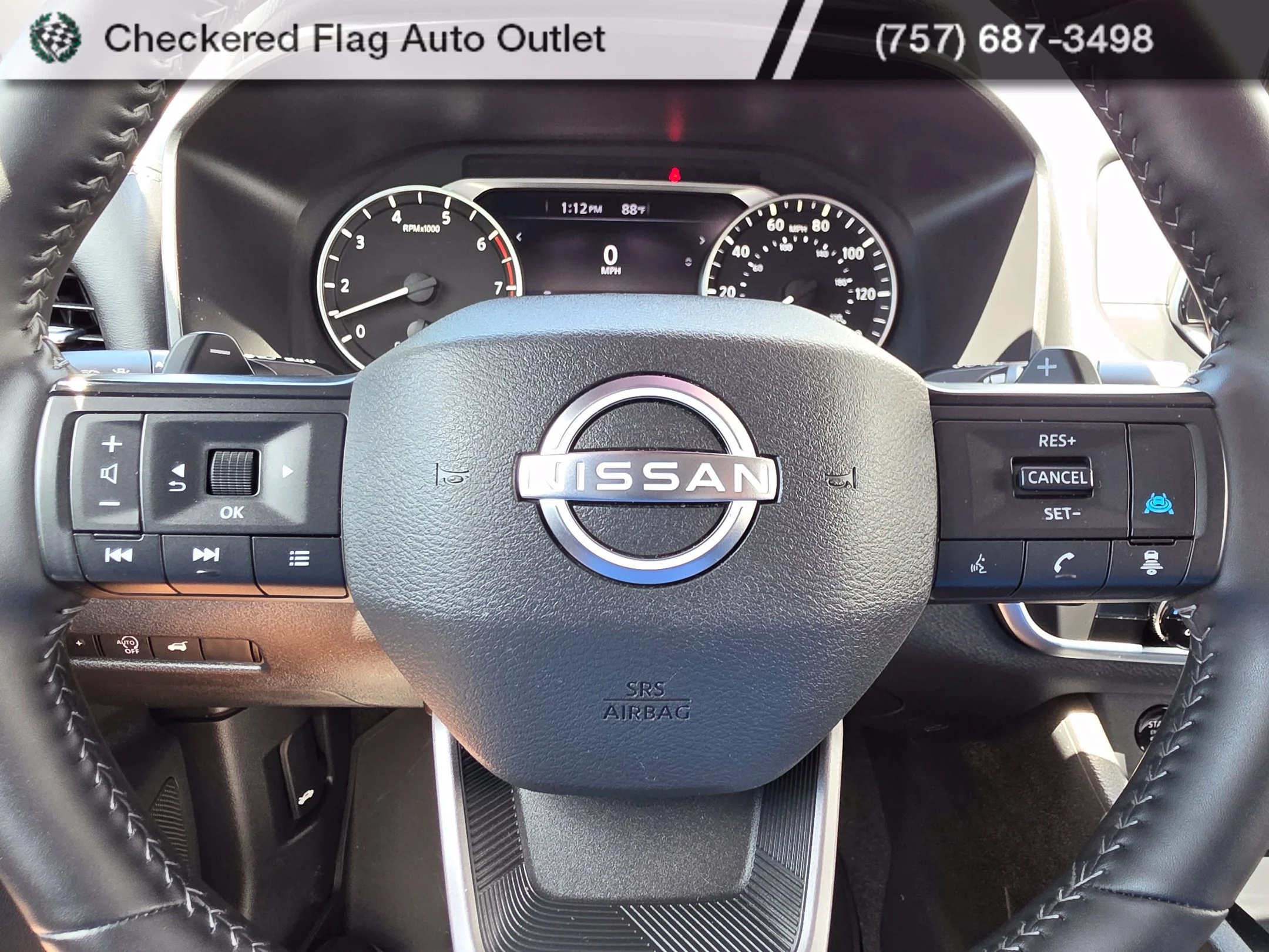 Used 2026 Super Black Nissan SV image 17
