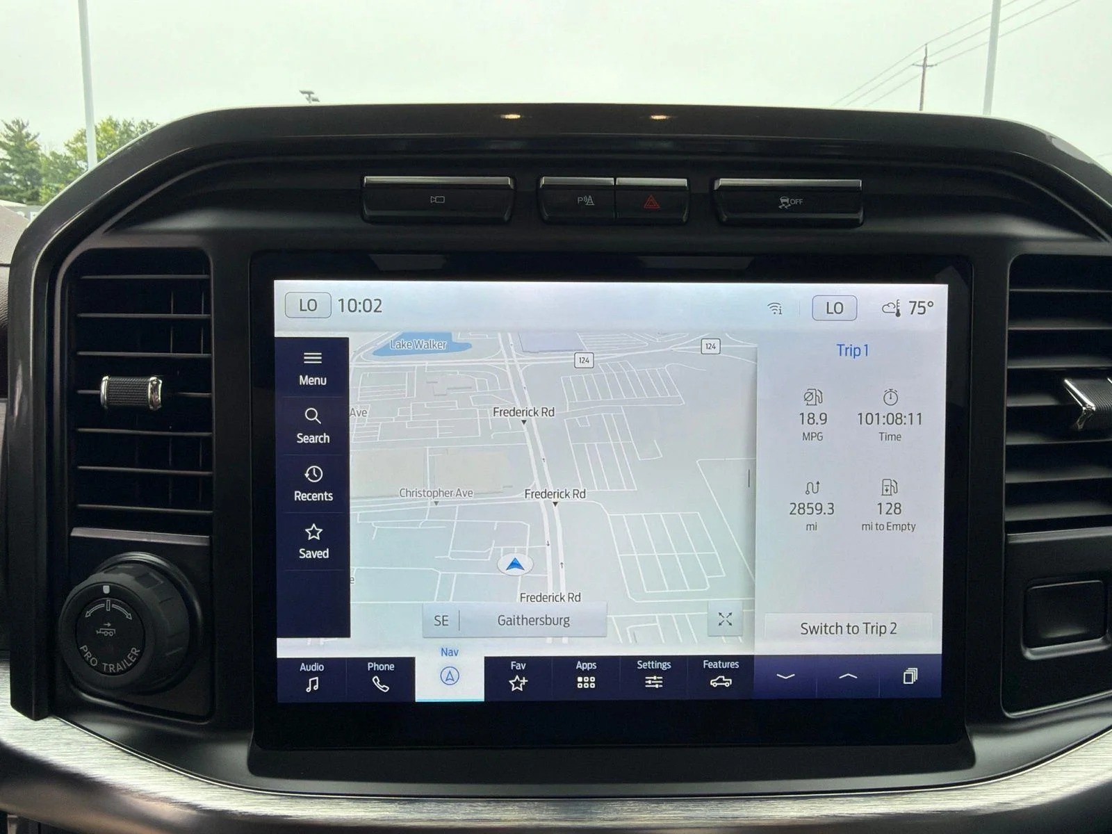 Used 2023 Agate Black Metallic Ford LARIAT image 5