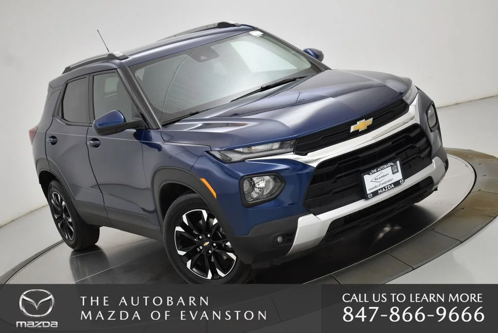 Used 2022 Chevrolet Trailblazer LT with VIN KL79MPSL2NB062990 for sale in Evanston, IL