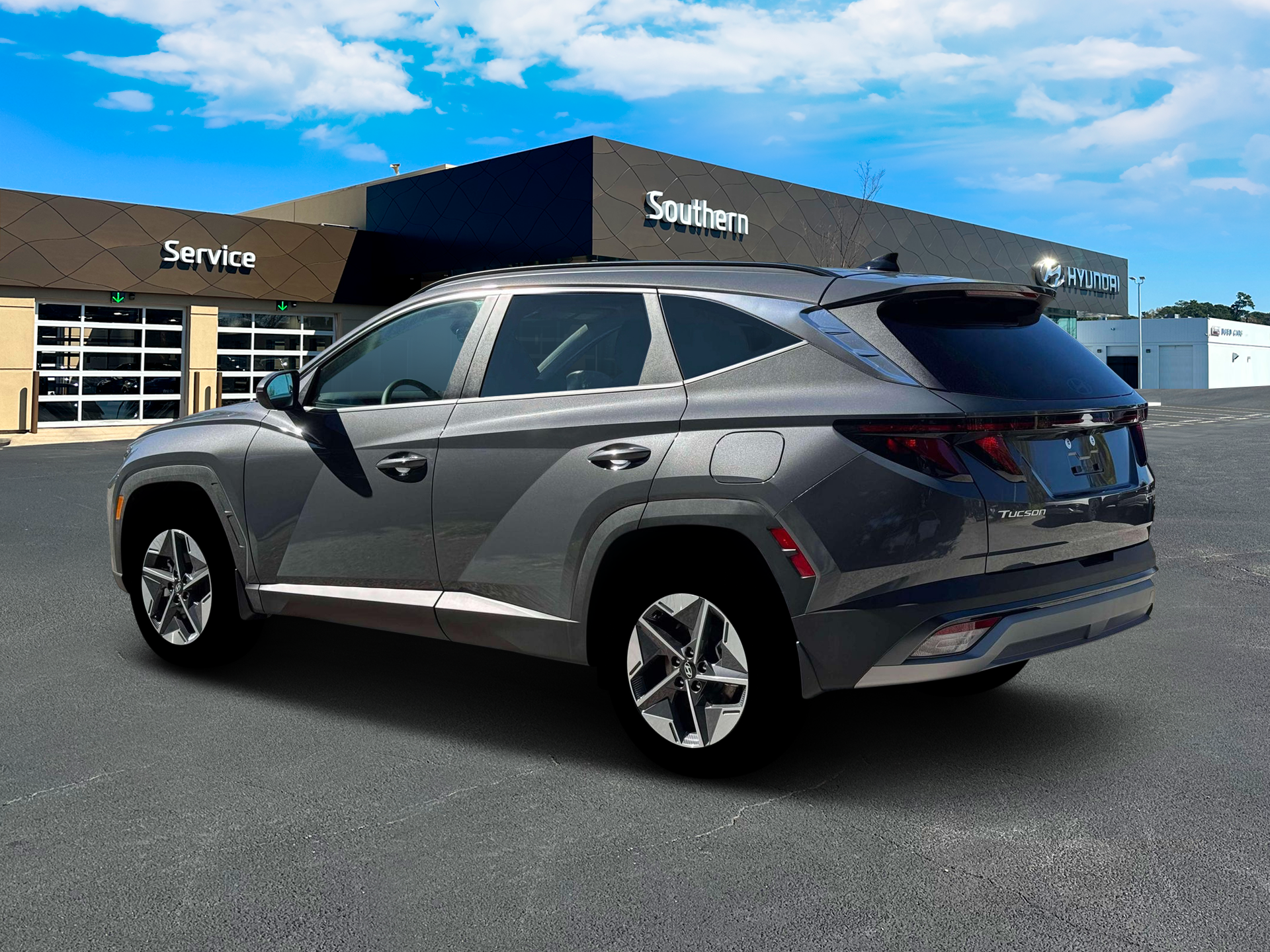 New 2026 Gray Hyundai SEL AWD image 4