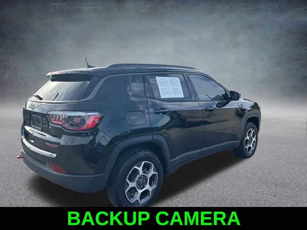 Certified Used 2022 Black Jeep Trailhawk image 4