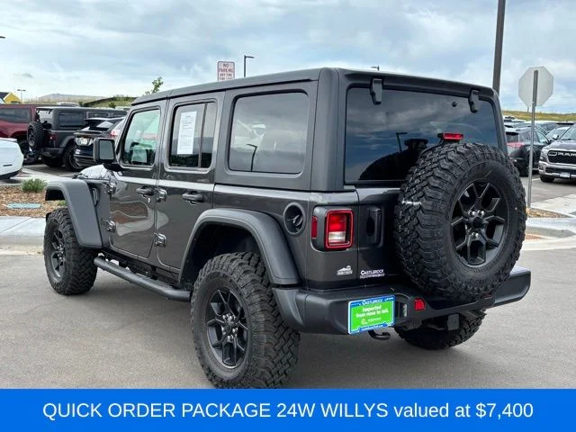 Used 2024 Gray Jeep Willys image 3