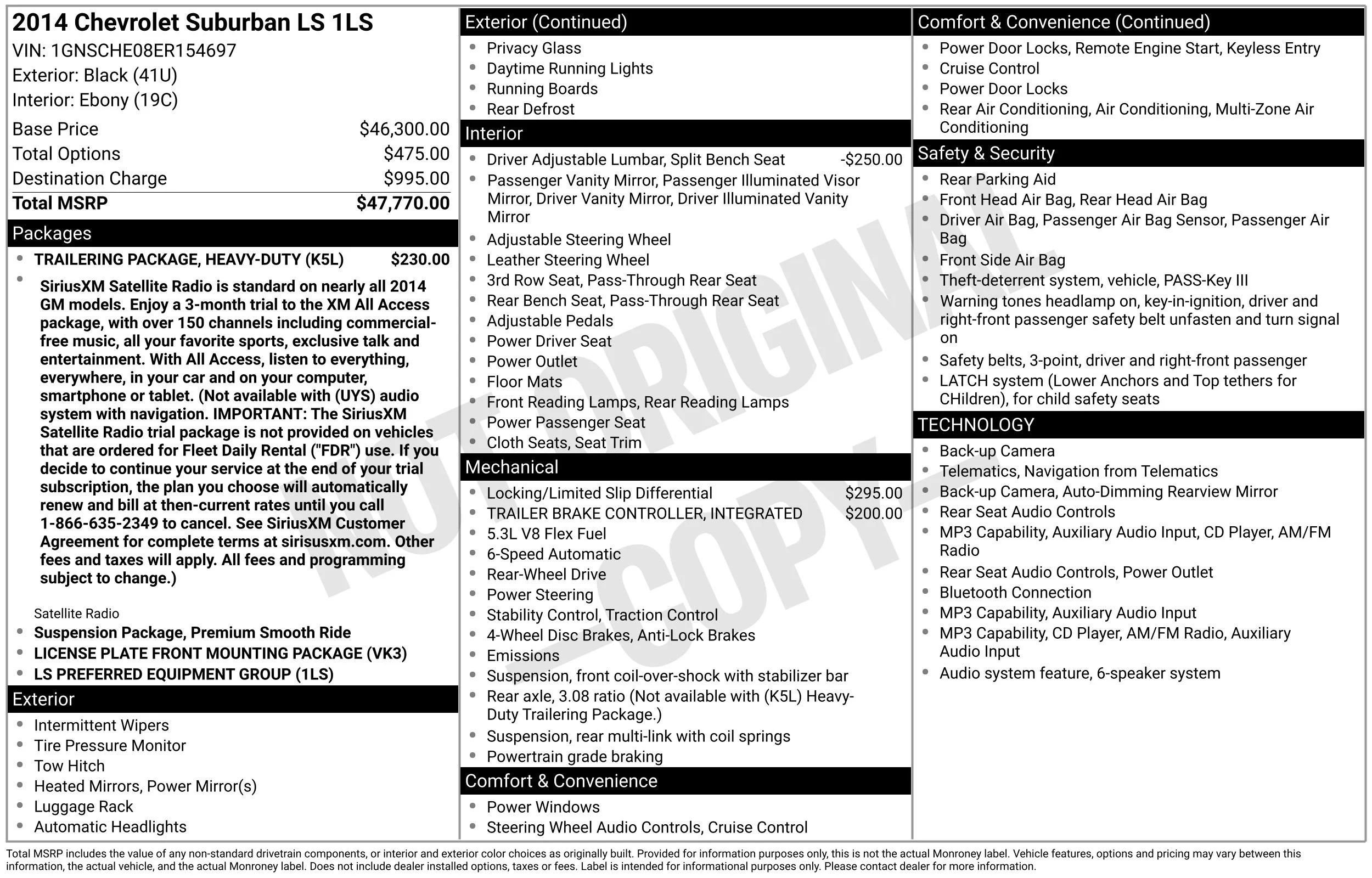 Used 2014 BLACK Chevrolet LS image 15