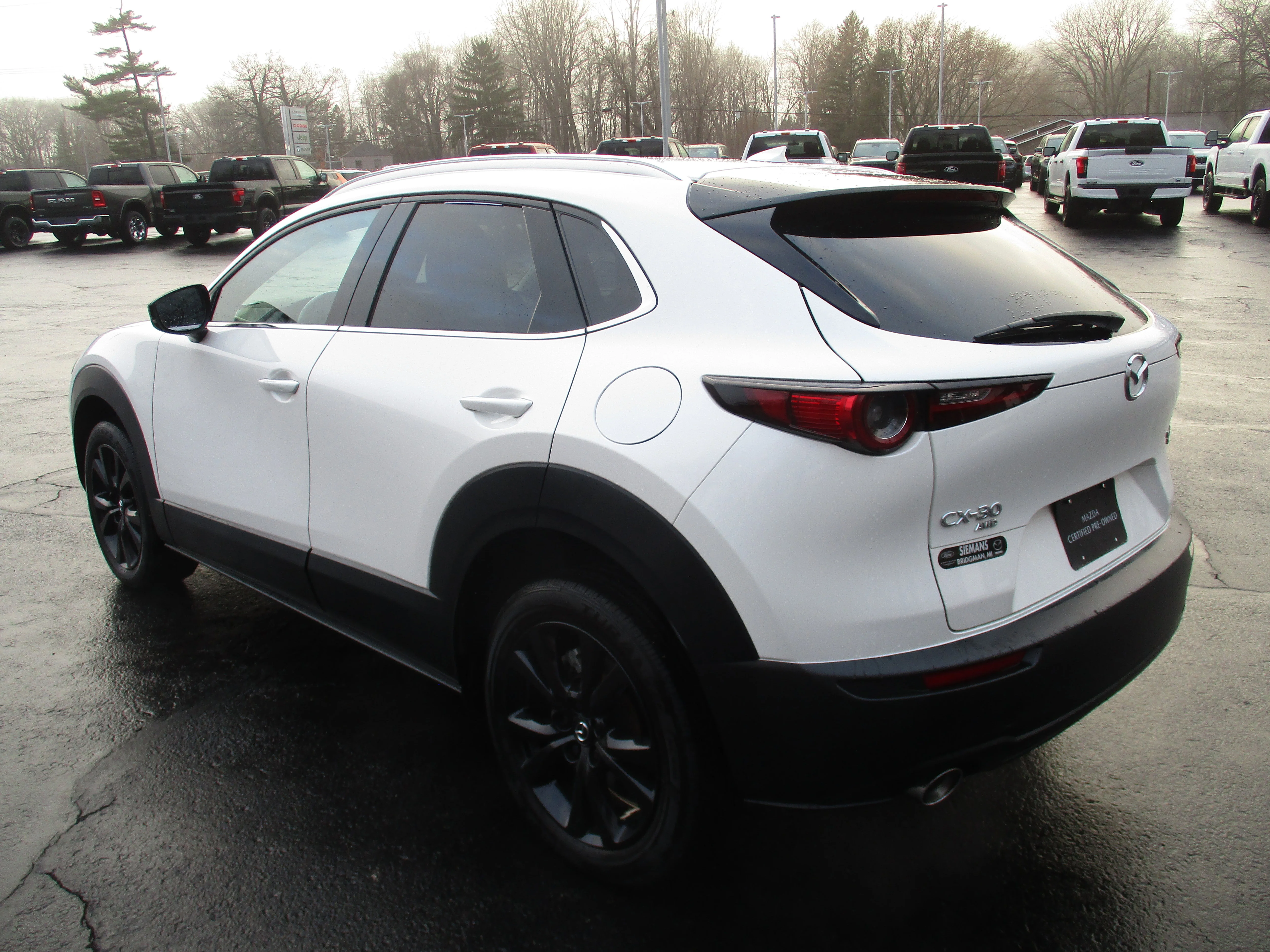 Used 2024 Snowflake White Pearl Mica Mazda 2.5 Turbo Premium Package image 9