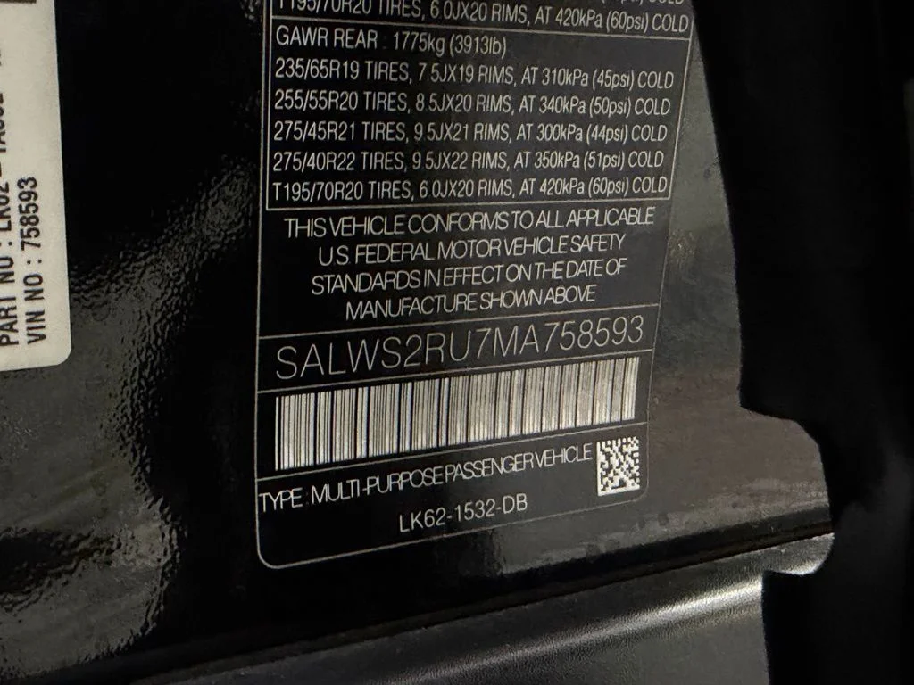 Used 2021 Black Land Rover HST image 35
