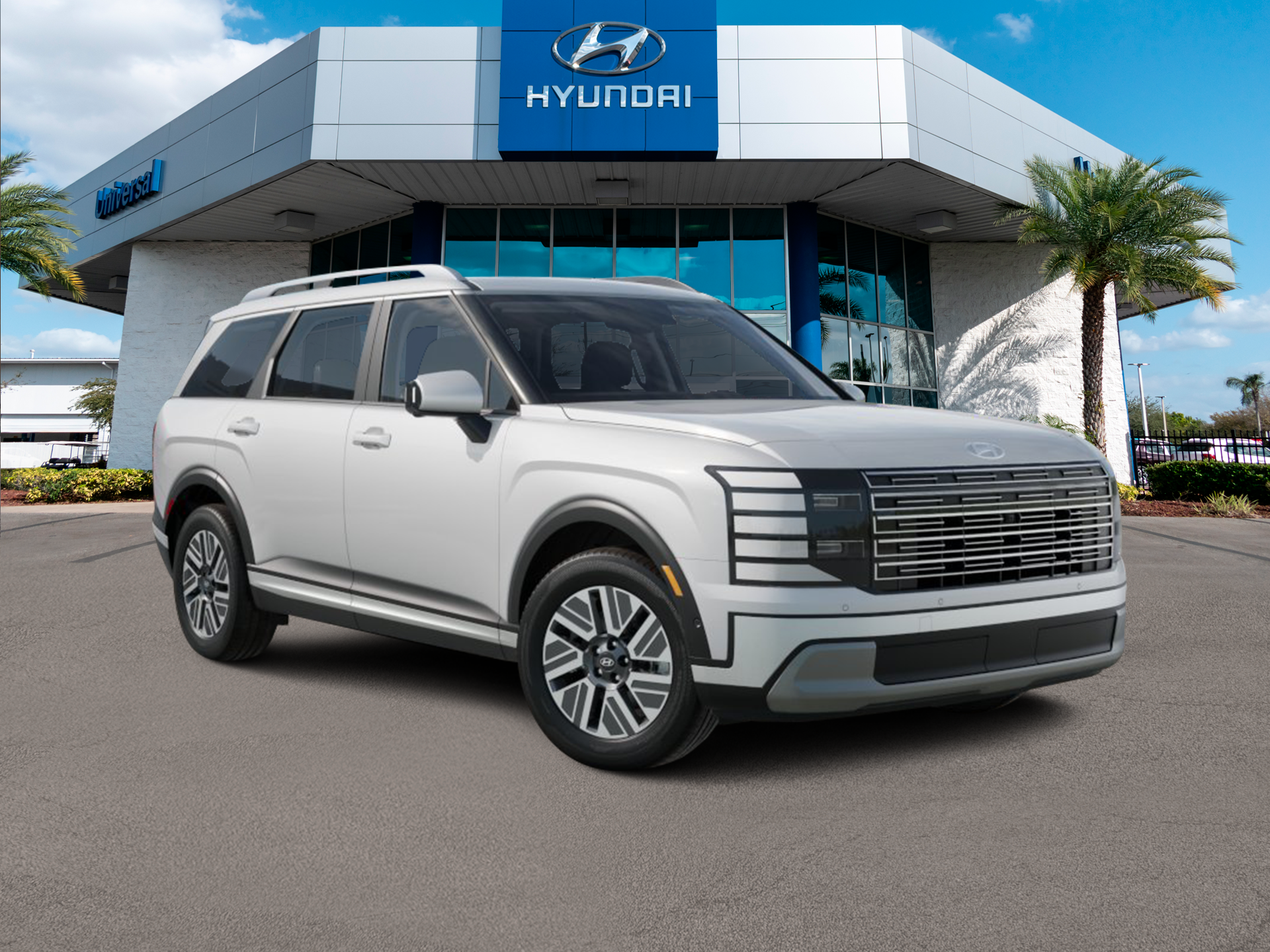 New 2027 White Hyundai Blue SEL Premium 7P image 7