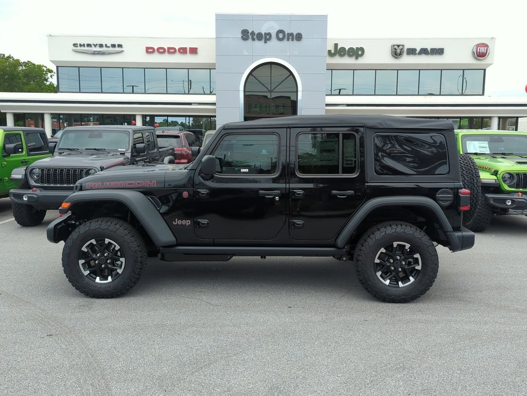 New 2026 Black Clear-Coat Exterior Paint Jeep Rubicon image 4