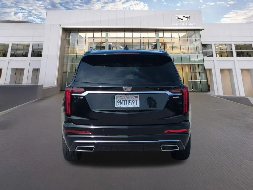 Used 2025 Stellar Black Metallic Cadillac Premium Luxury image 6