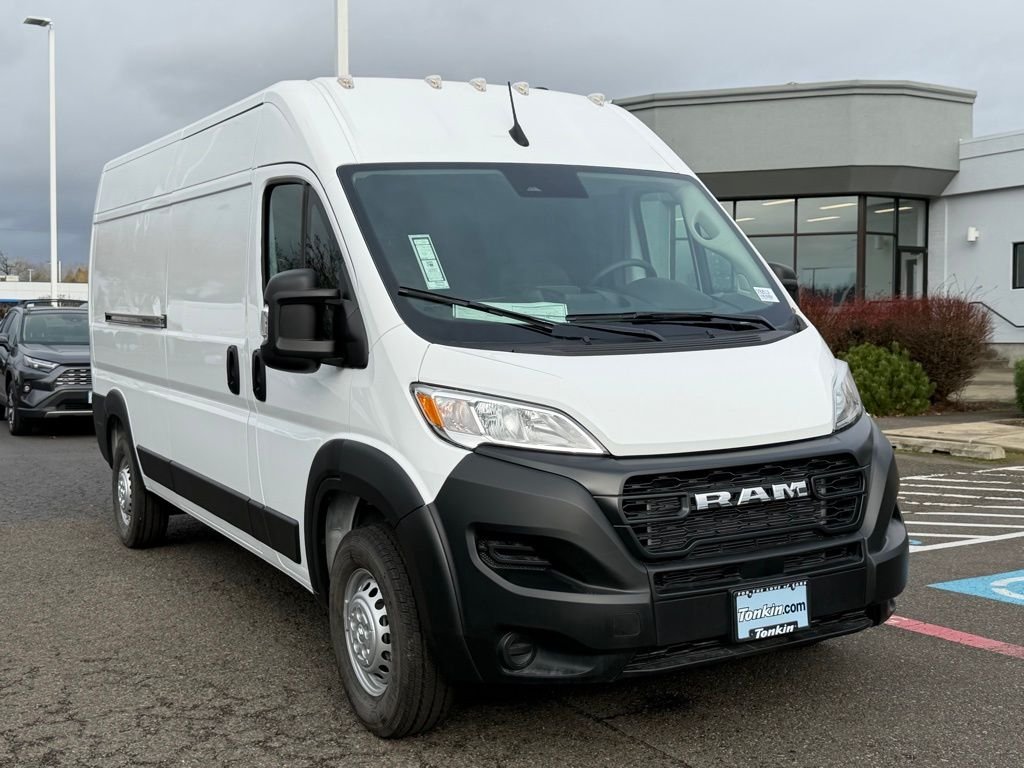 New 2026 Bright White Clear-Coat Exterior Paint RAM High Roof image 2
