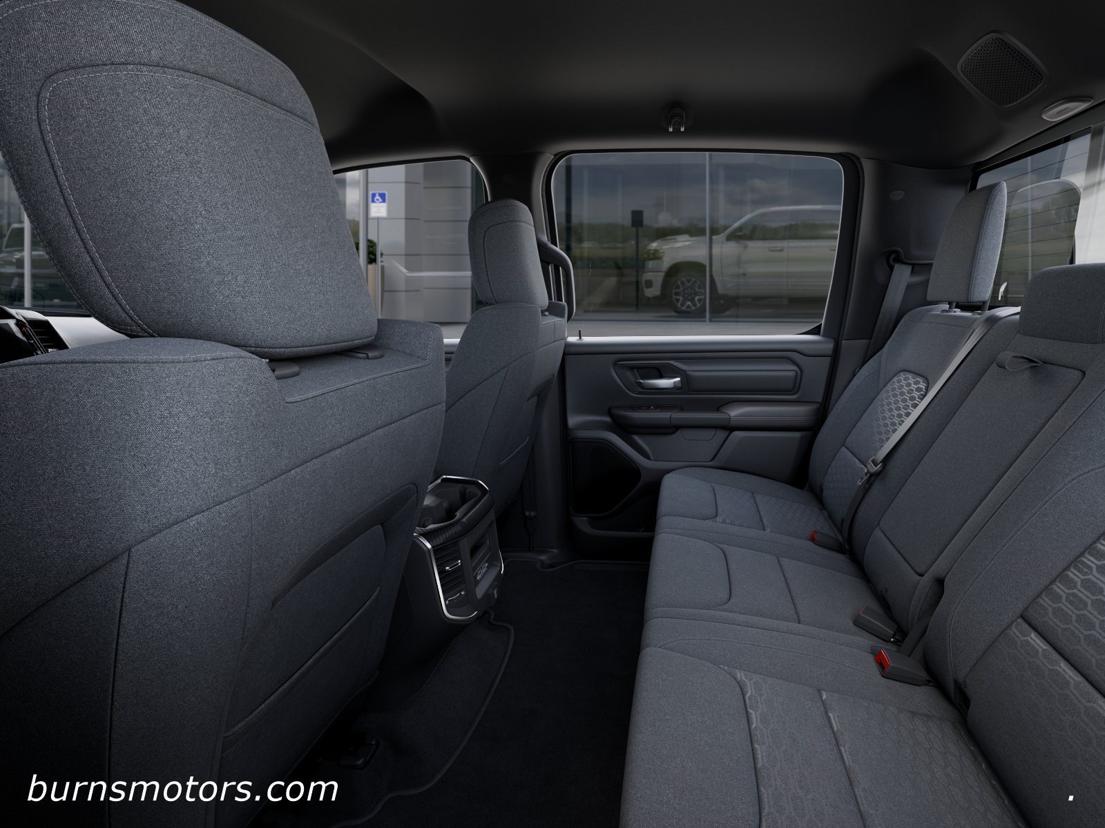 New 2026 Diamond Black Crystal Pearl-Coat Exterior Paint RAM Lone Star Night Edition image 23