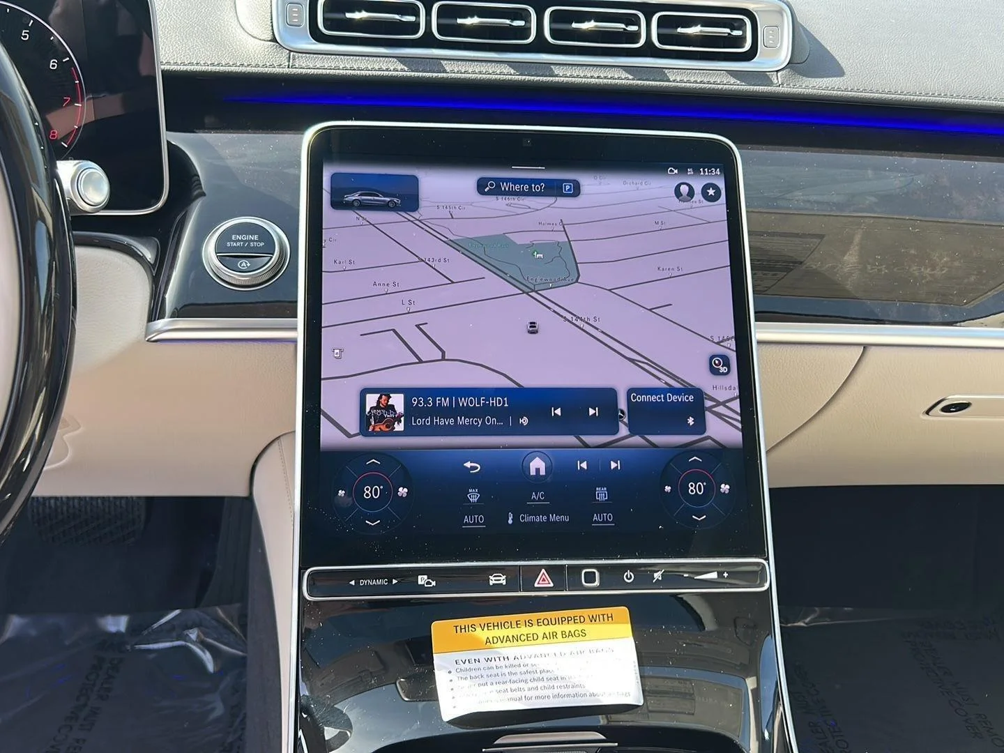 New 2026 MANUFAKTUR Moonlight White Metallic Mercedes-Benz S 580 image 15