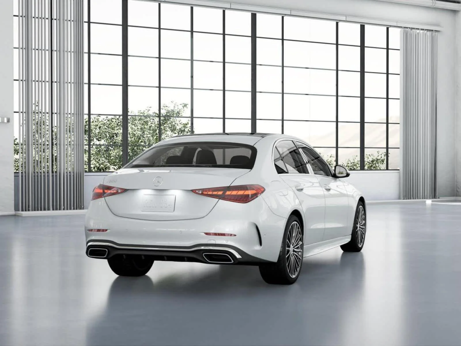 New 2026 MANUFAKTUR Moonlight White Metallic Mercedes-Benz C 300 image 21