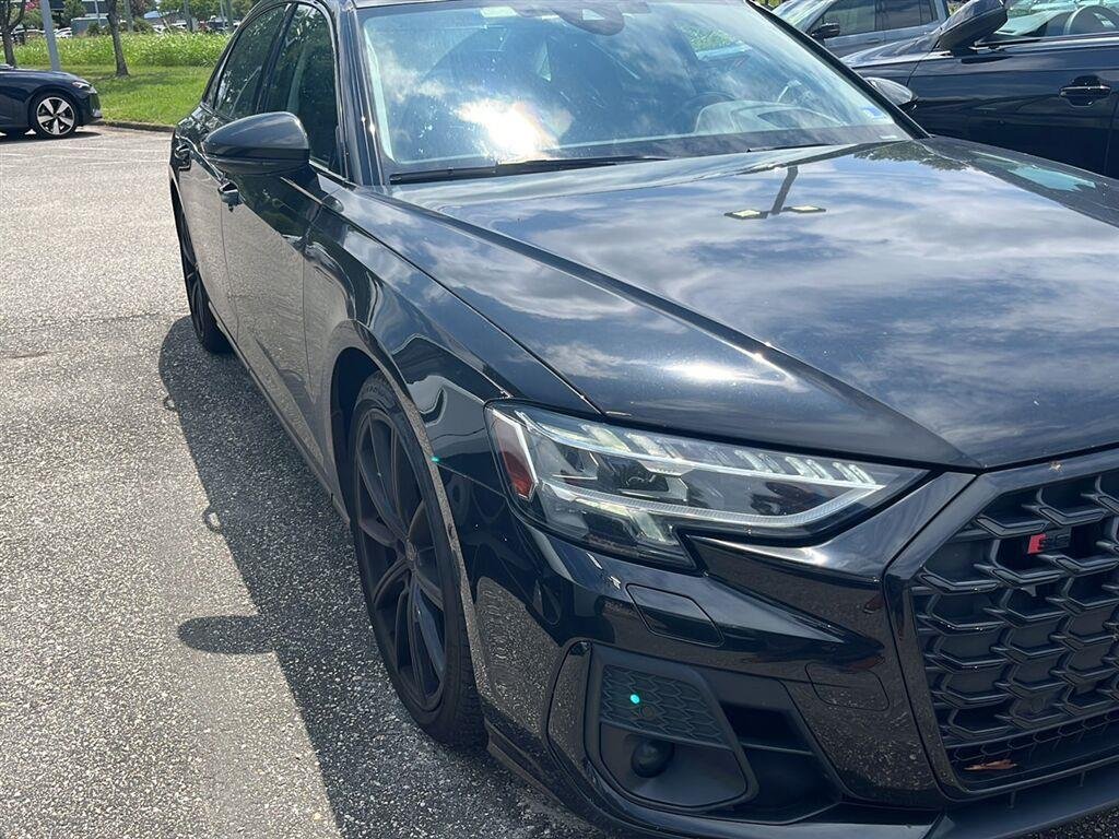 Used 2022 Mythos Black Metallic Audi  image 1
