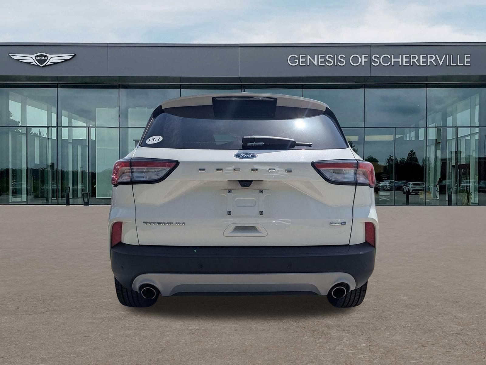 Used 2021 White Ford Titanium image 7