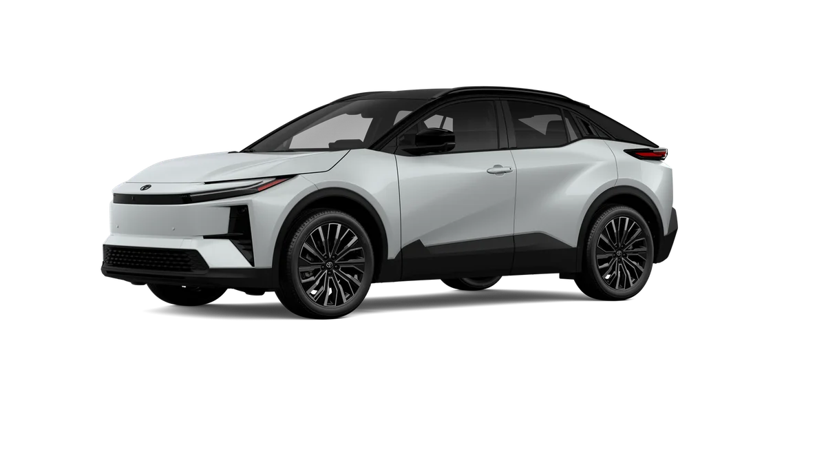 New 2026 Wind Chill Pearl with Midnight Black Metallic roof Toyota XSE image 2