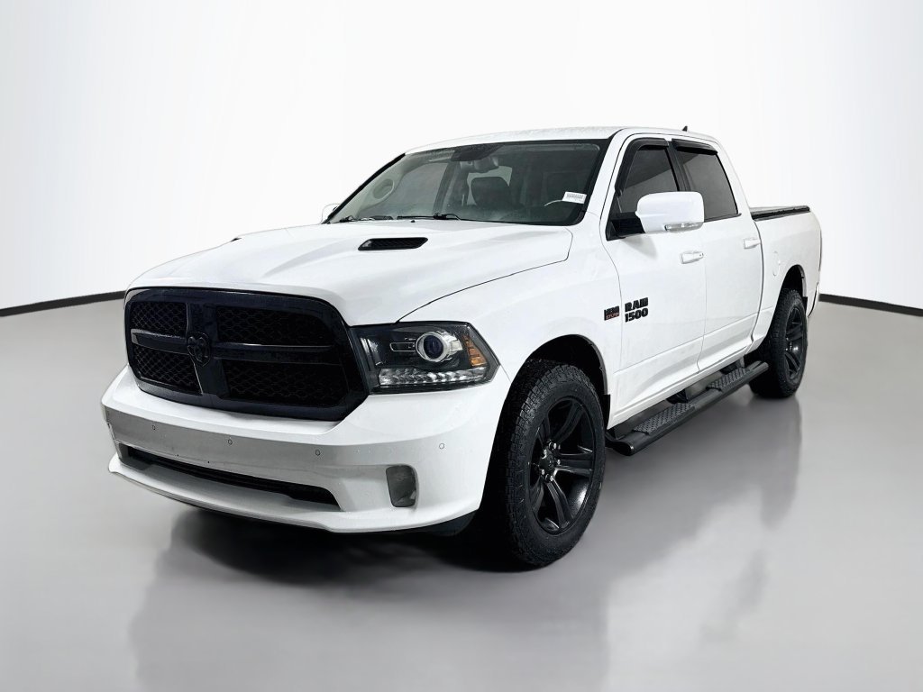 Used 2017 Bright White Clearcoat Ram Night image 3