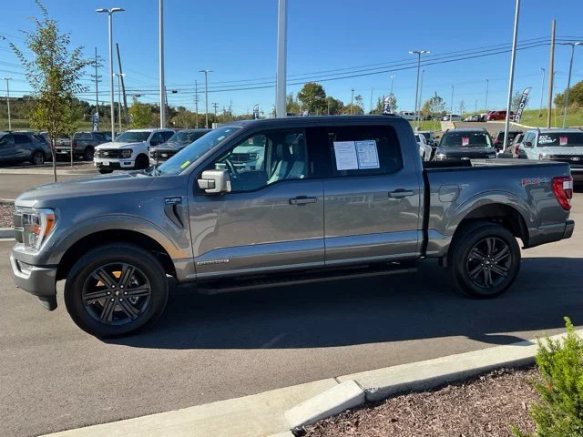 Certified Used 2023 Gray Metallic Ford Lariat image 4