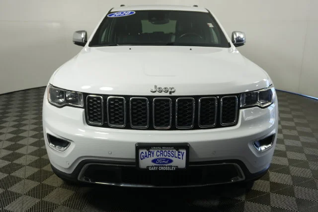 Used 2020 Bright White Clearcoat Jeep Limited image 8