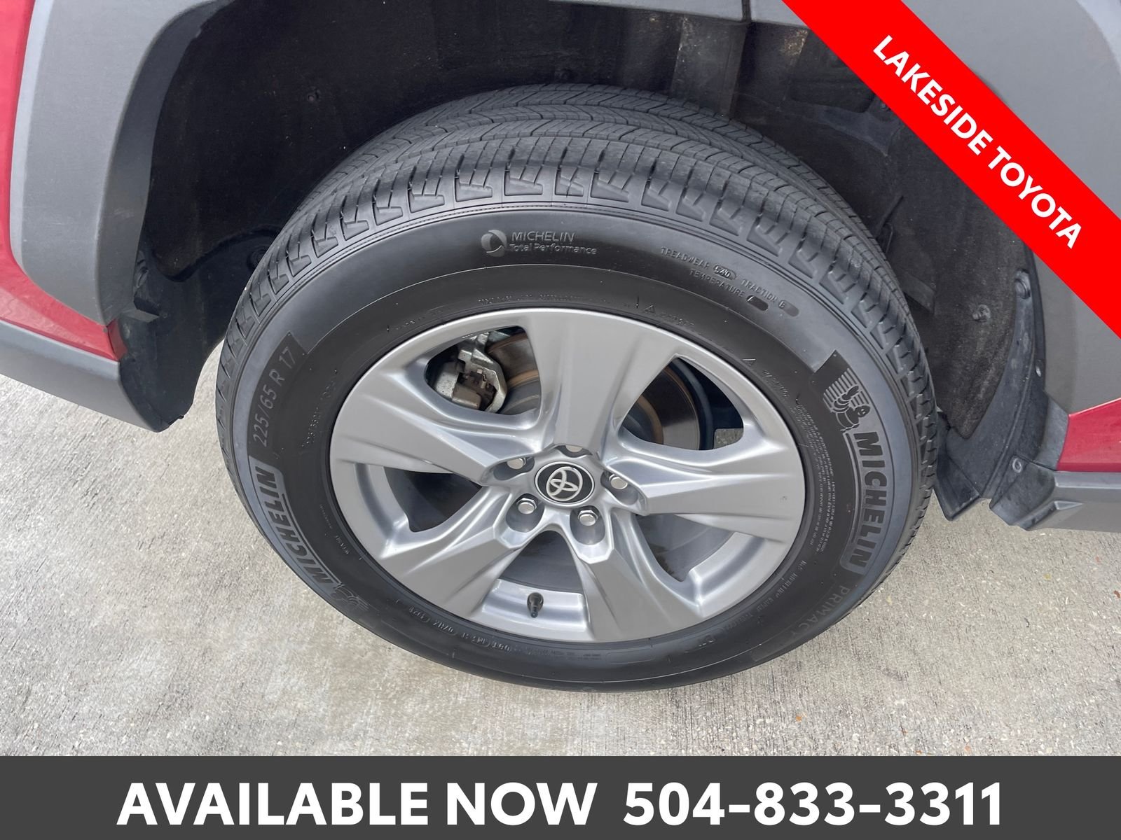 Certified Used 2025 Red Toyota XLE image 13