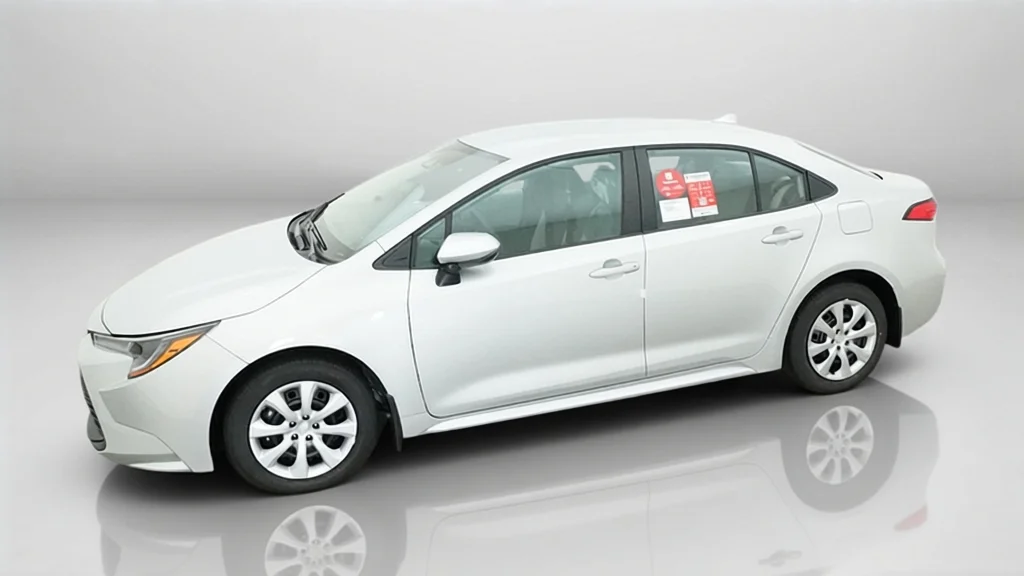 New 2027 Classic Silver Metallic Toyota LE image 16