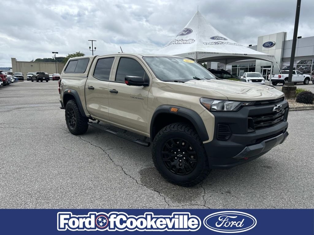 Used 2023 Sand Dune Metallic Chevrolet Trail Boss image 1