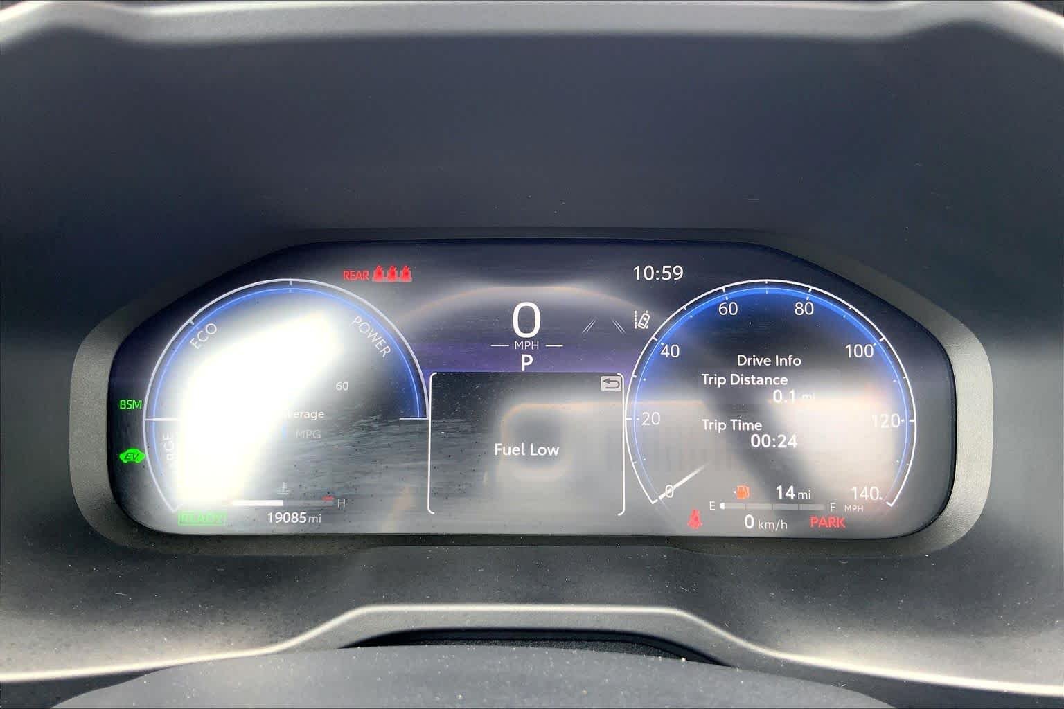 Used 2023 Wind Chill Pearl/Midnight Black Metallic Toyota Hybrid XSE image 25