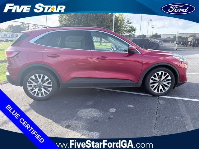 Used 2020 Red Ford Titanium image 2