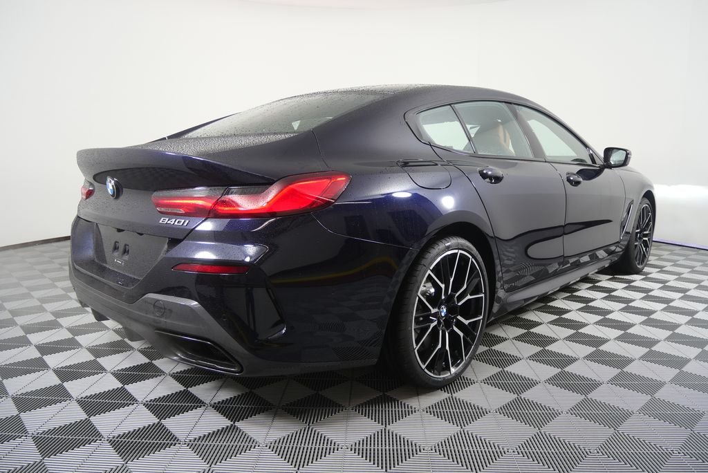 New 2026 Carbon Black Metallic BMW 840i Gran Coupe image 3