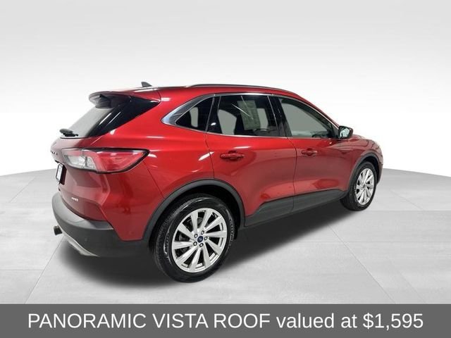 Used 2022 Red Ford Titanium image 7
