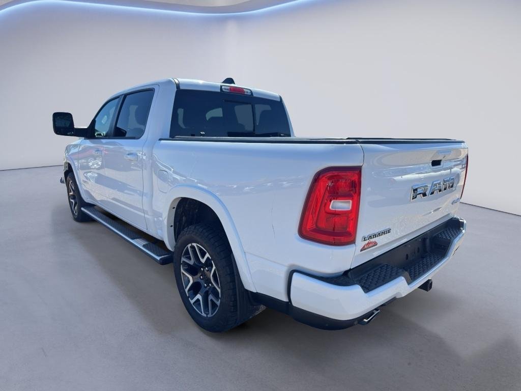 Used 2025 Bright White Clearcoat Ram Laramie image 8