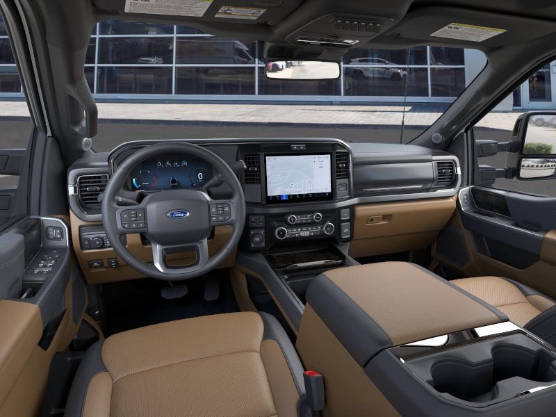 New 2026 Star White Metallic Tri-Coat Ford Lariat image 9