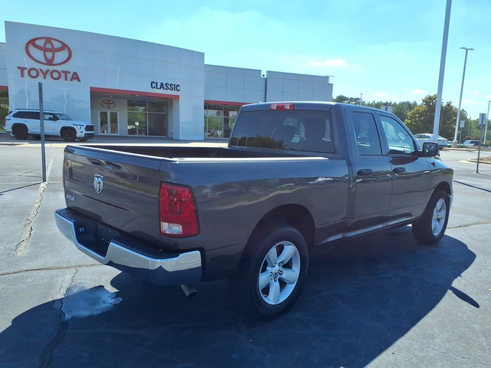Used 2024 Granite Crystal Metallic Clearcoat Ram SLT image 2