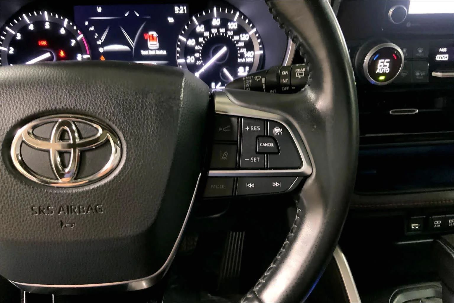 Used 2021 Blizzard Pearl Toyota XSE image 25