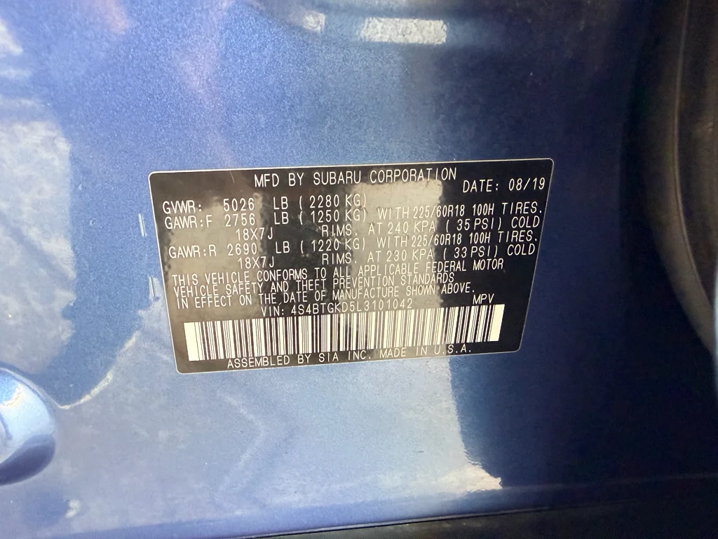 Used 2020 Abyss Blue Pearl Subaru Onyx Edition XT image 30