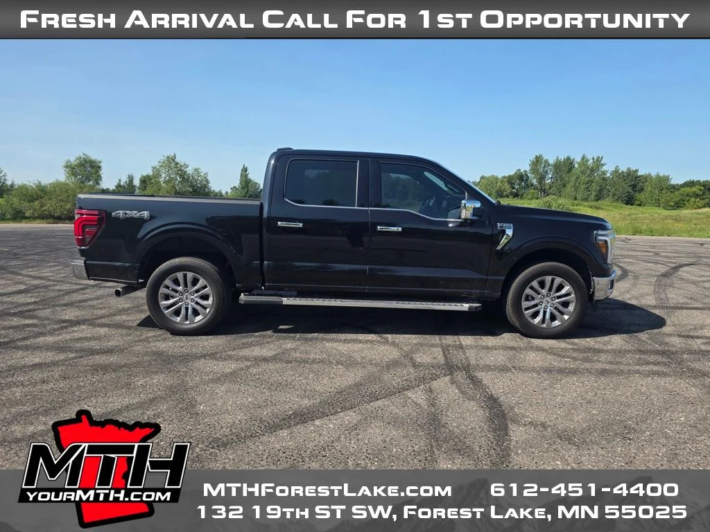 Certified Used 2024 Black Ford Lariat image 1
