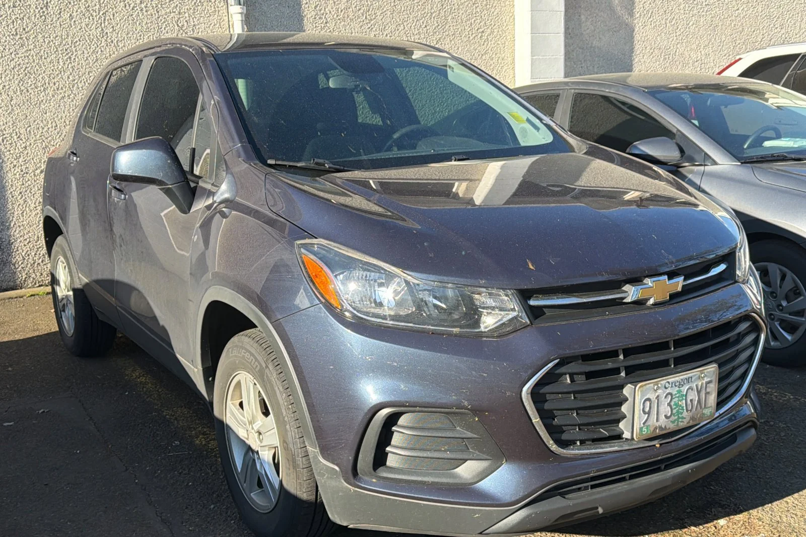 Used 2018 Storm Blue Metallic Chevrolet LS image 2
