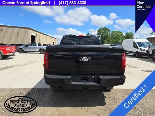 Used 2024 Agate Black Metallic Ford XLT image 4