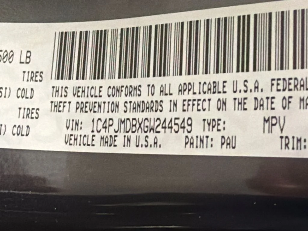Used 2016 Granite Crystal Metallic Clearcoat Jeep Limited image 43