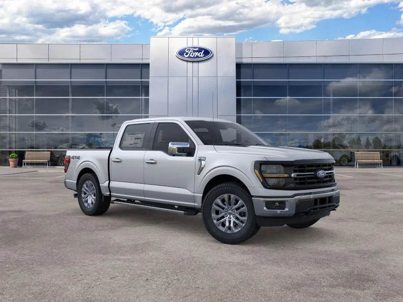 New 2026 Iconic Silver Metallic Ford XLT image 7