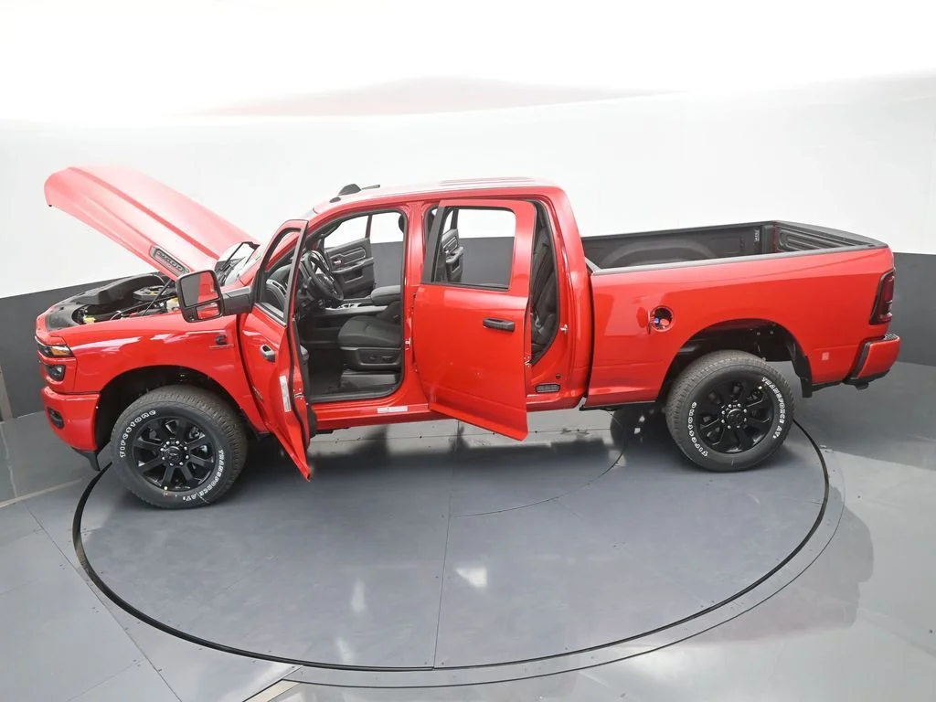 New 2026 Flame Red Clear-Coat Exterior Paint RAM Big Horn image 59