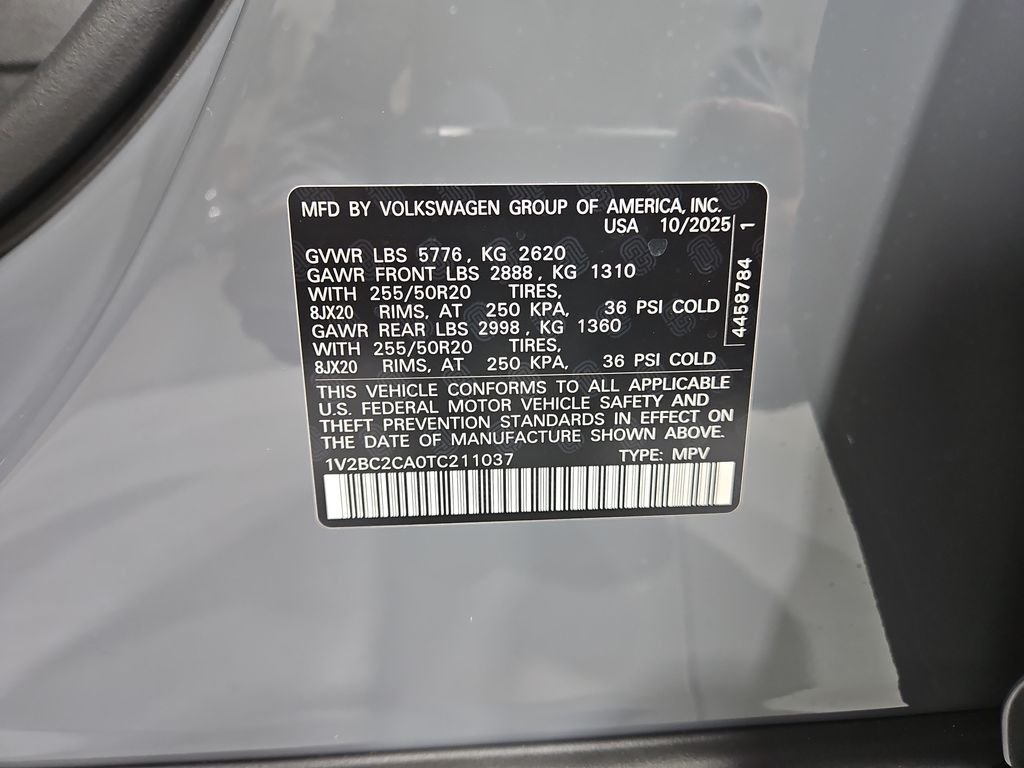 New 2026 Gray Volkswagen SEL image 27